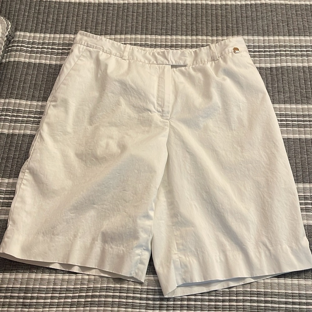 Brooks Brothers White Shorts